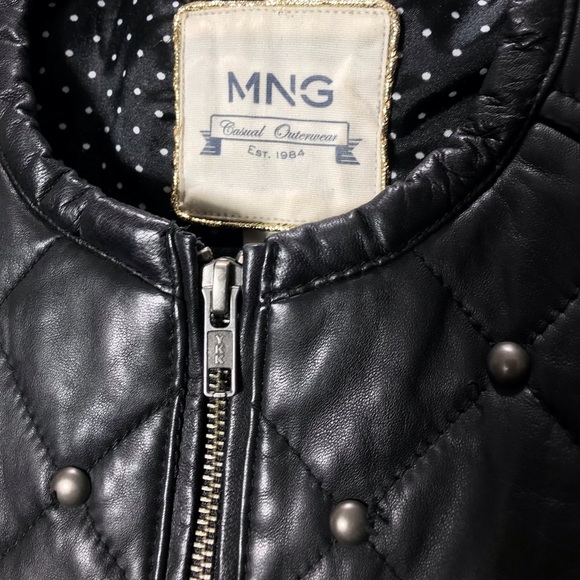 MNG Studded Lambskin Jacket - Picture 6 of 6